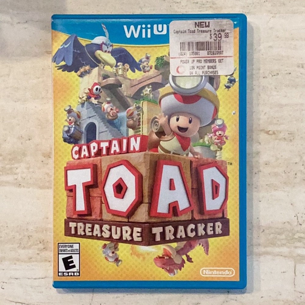 Captain Toad Treasure Tracker Nintendo Wii U Game Complete CIB